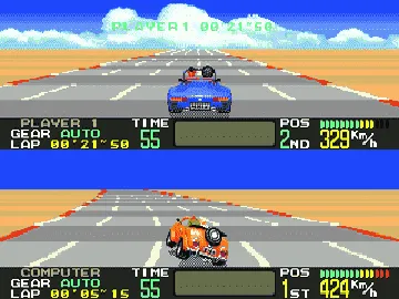 OutRunners (Japan) screen shot game playing